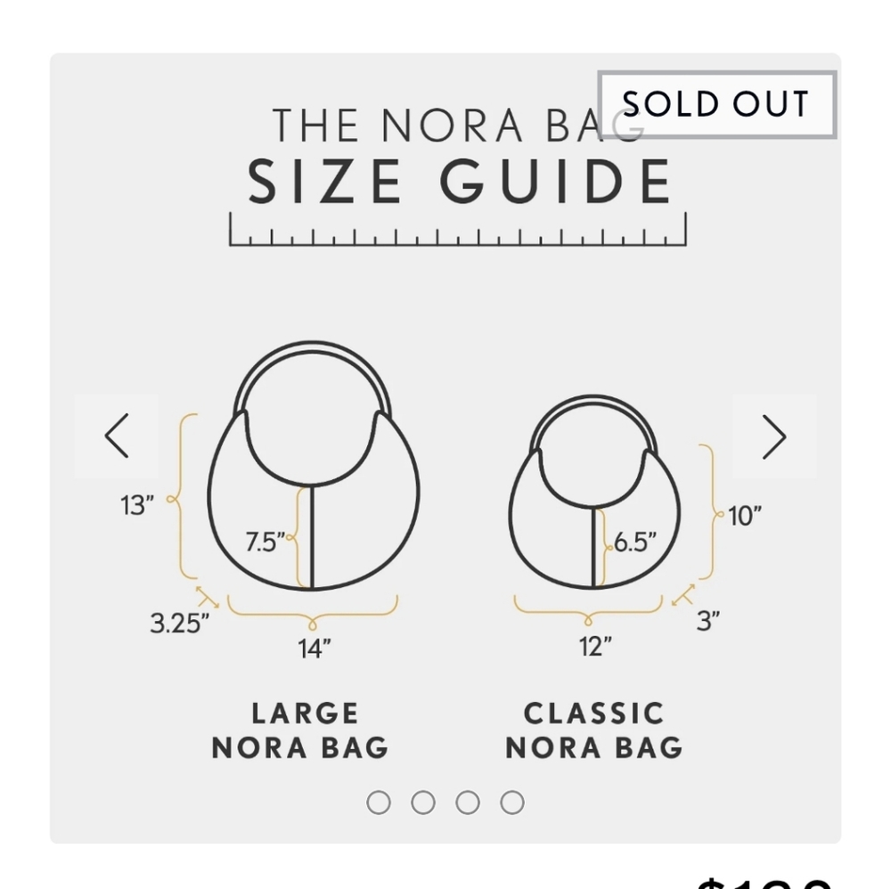 Portland Leather Goods Classic Nora Shoulder Bag in color Honey - Picture 10 of 11